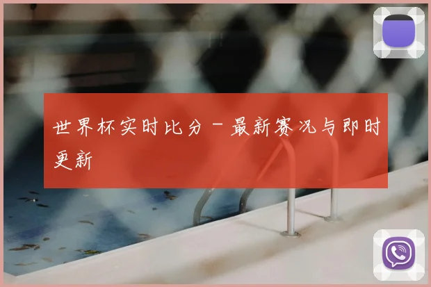 世界杯实时比分 - 最新赛况与即时更新